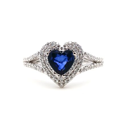 Anello Cuore Zaffiro D'Arrigo DAR0710