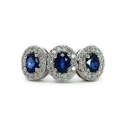Anello Trilogy Zaffiri D'Arrigo DAR0812