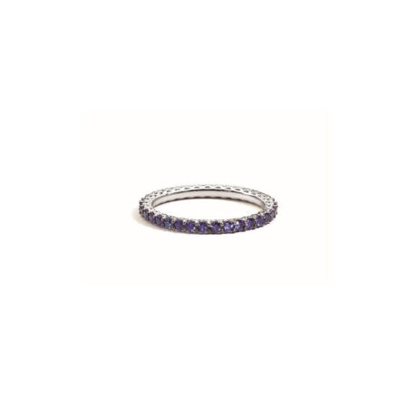 Anello Eternity Zaffiri Recarlo R01GD736-ZB-13