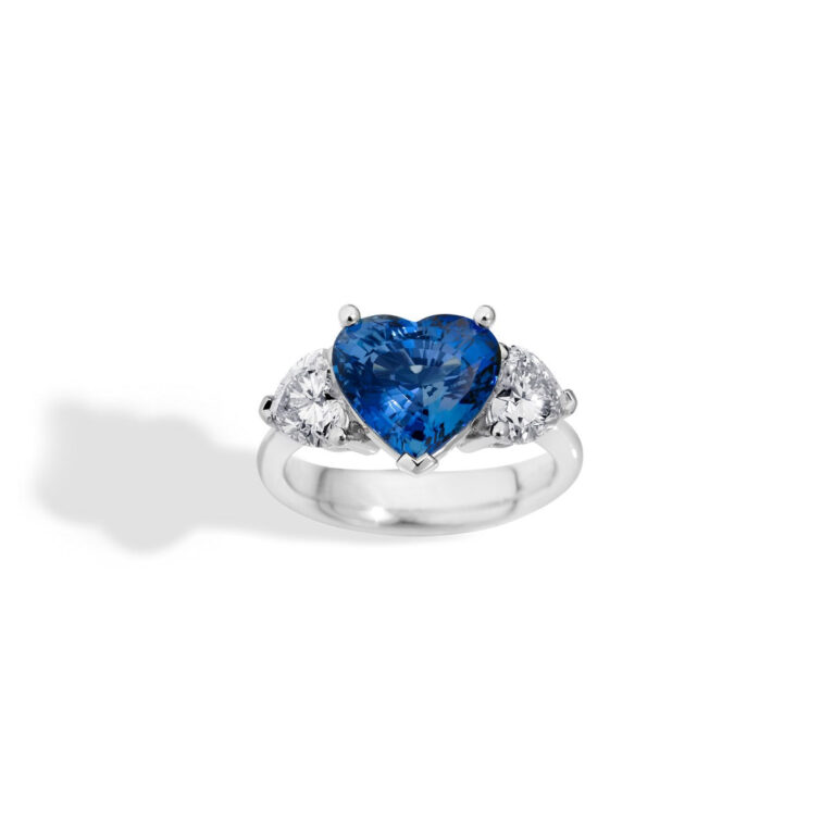 Anello Cuore Zaffiro Blue Carpet Recarlo R78CC003-Z160AH-14